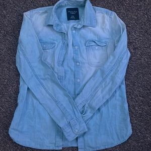 American eagle button up